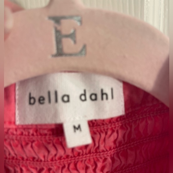 Bella Dahl Smocked Mini Dress in Haviana Pink - Picture 7 of 8